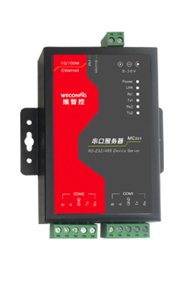 WECONFIG  Serial RS232 RS485 RS422 to Ethernet TCP IP Device Server serial to ethernet converters  MC501