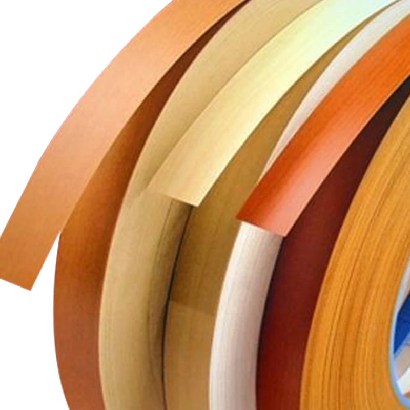 Co-Extrusion Pvc U Trim Furniture Cabinet 3Mm Formica 19 Mm Wood Finished 5Mm Thick Laminated Edge Banding