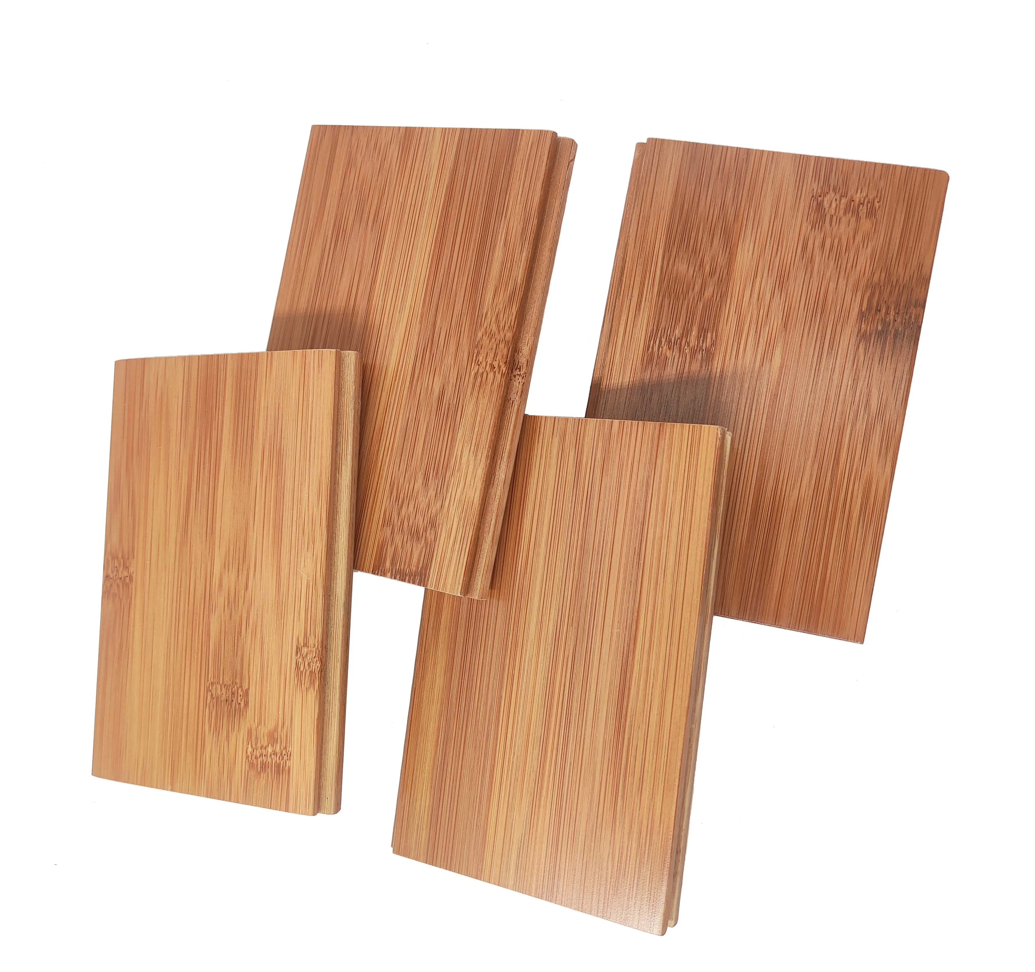 15mm Carbonized waterproof and matte surface horizontal solid bamboo floor