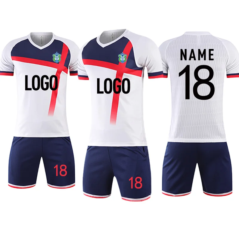 2021 высокое качество сублимационная простая Футбольная форма Джерси джинсовые куртки комплект для футбола