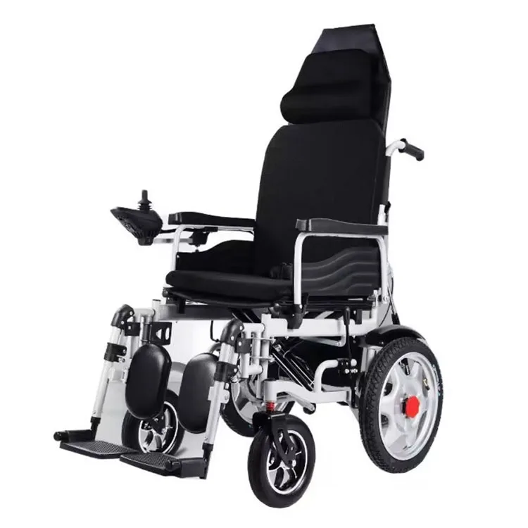 Hot Selling cheap wheelchair power Portable Wheel Chair Foldable Reclining electric wheelchairs for disabled