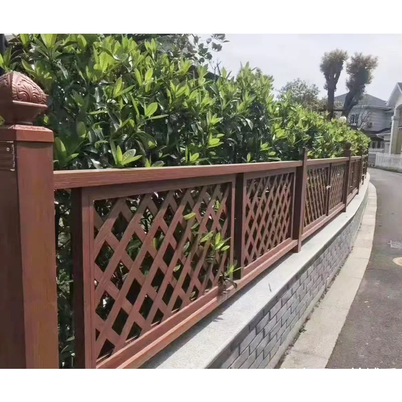 Wholesale aluminum art fence fence villa yard fence