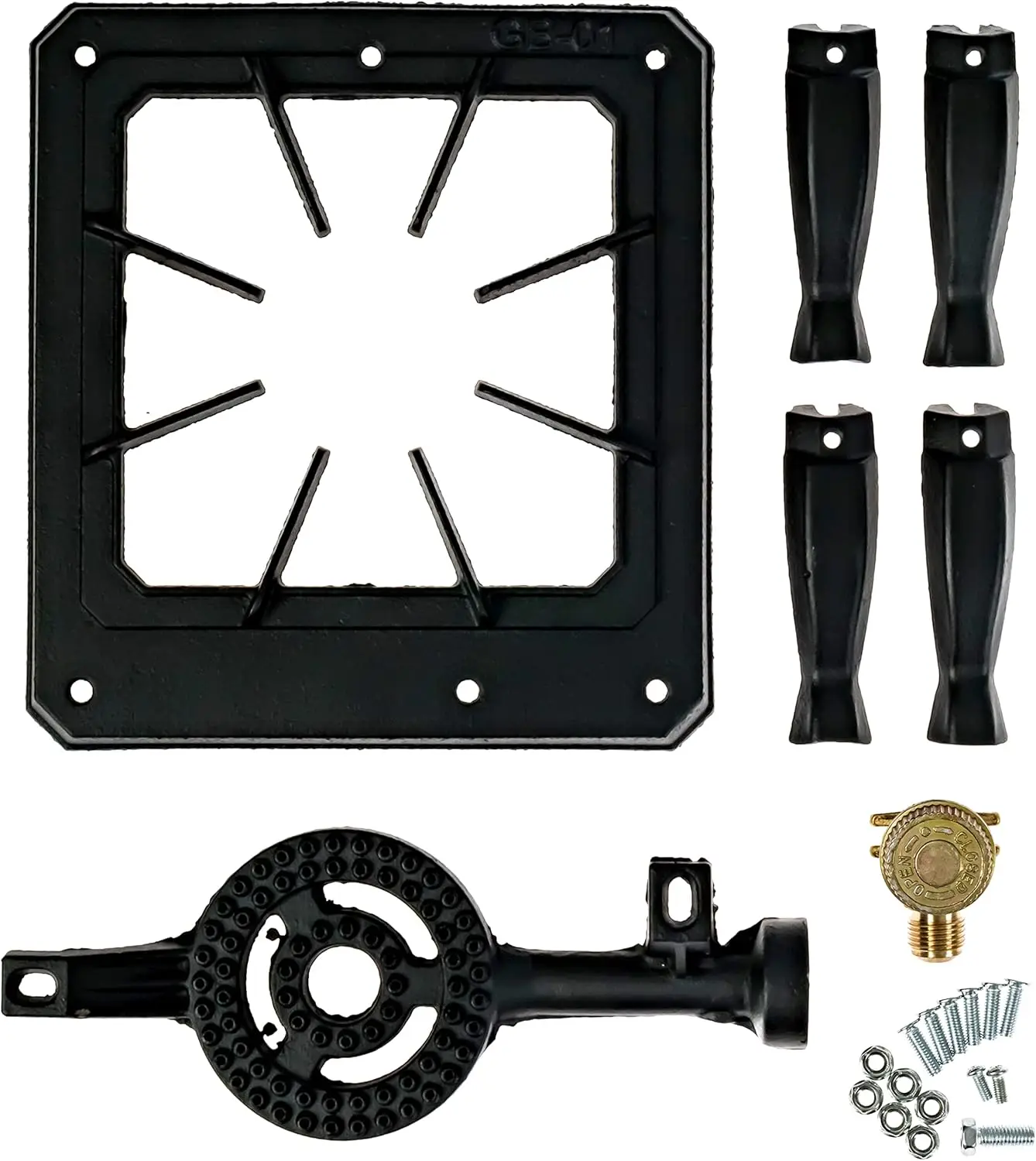 Popular Design Propane Cast Iron Outdoor Single Wok Burner