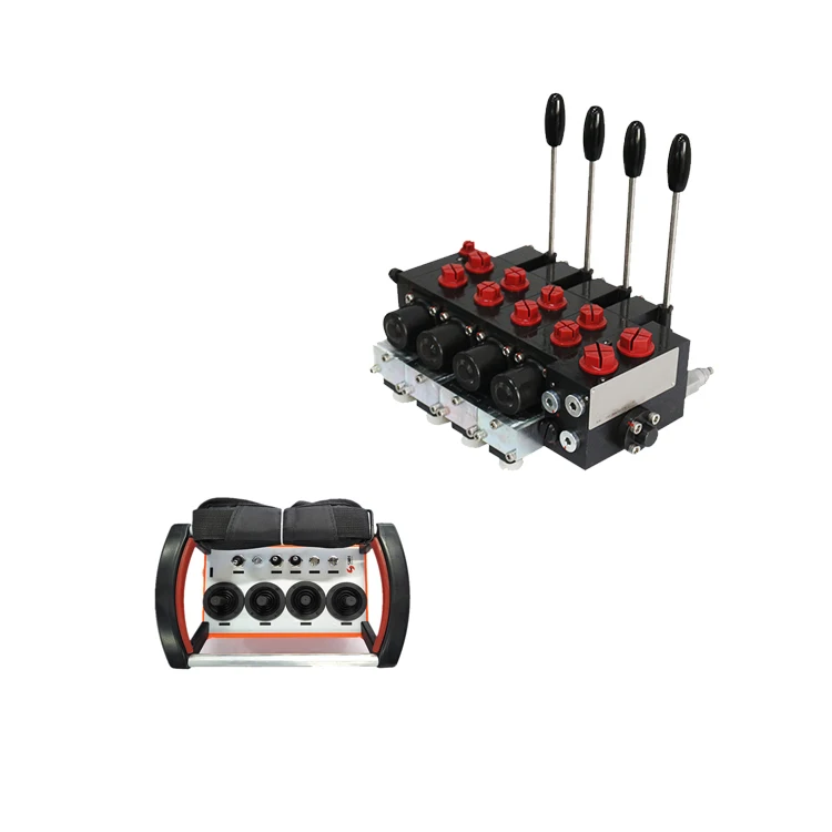 Hawe style Hydraulic proportional valve with remote control used for Aerial work truck
