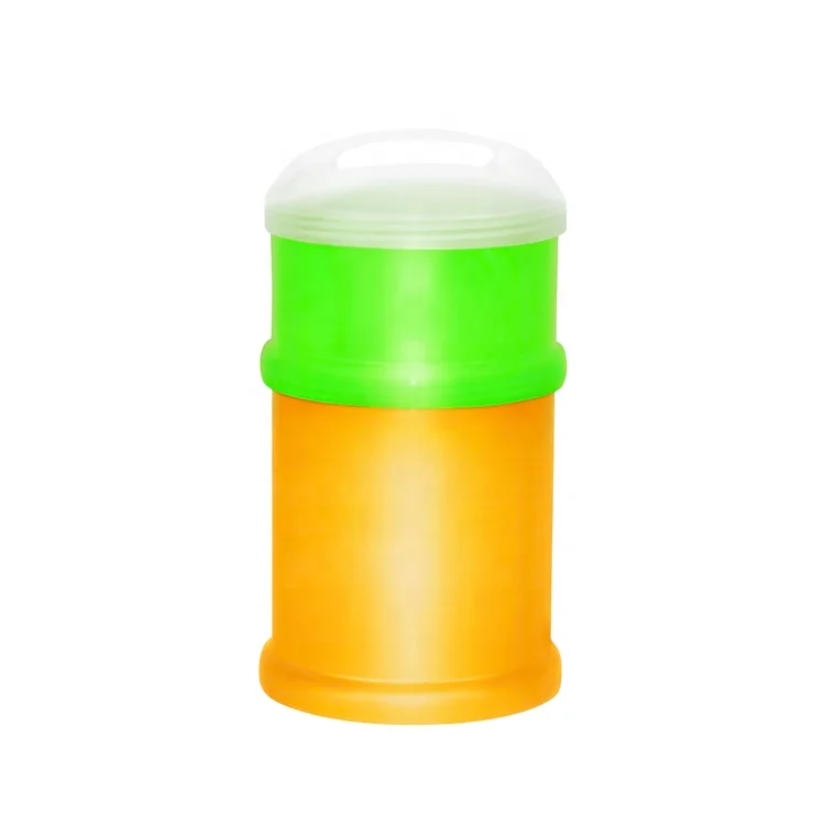 BPA-Free On-the-Go Formula Dispenser Snack Stacker Three or Two Containers Milk Powder Containers Baby Milk Powder Dispenser