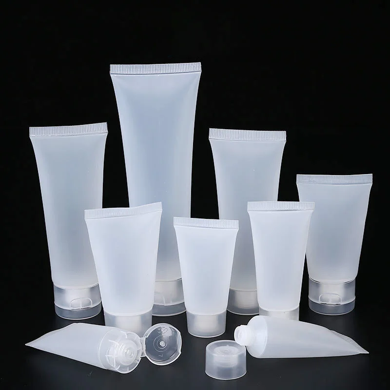 PP Plastic Squeeze Tube. 5ml 10ml 20ml 30ml 50ml 100ml 150ml Hand Cream Body Lotion Soft Plastic Tube Cosmetic Packaging