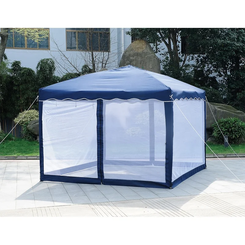 Wholesale factory 3X3 Square steel outdoor patio customized printing and woven label,Foldable canopy tent,portable gazebo