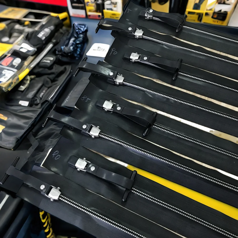 Size 8 CR Zipper Custom Length Airtight Waterproof Scuba Diving Suit Zippers for Drysuits Manufacturer