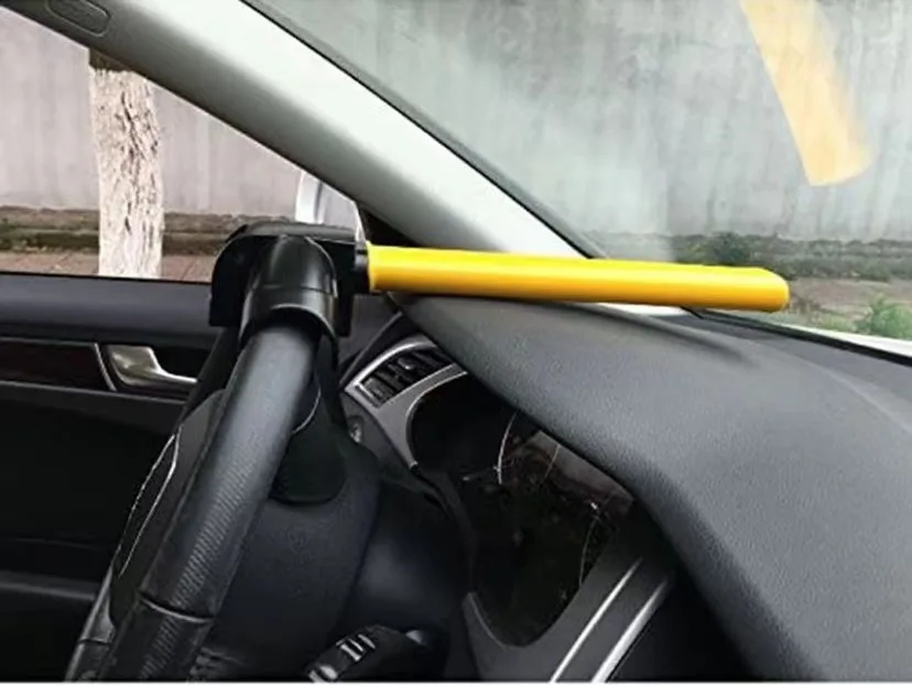 High Quality T-shape Anti-theft Car Accessories Auto Car steering wheel lock for vehicle