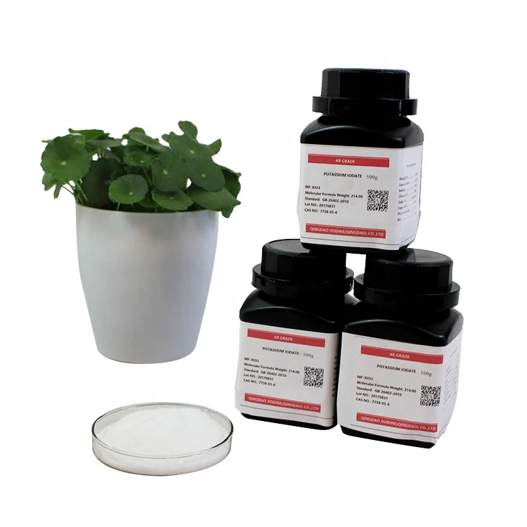 
Food grade potassium iodate powder good price 99%min 