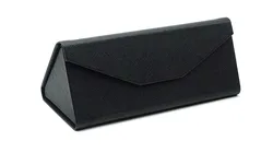 Colorful Foldable Eyeglasses Magnet Triangle Folding Case