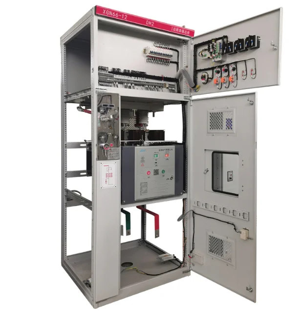 XGN66A-12 box-type fixed distribution cabinets Power distribution box switch cubicle  control cabinet Inlet and outlet cabinet