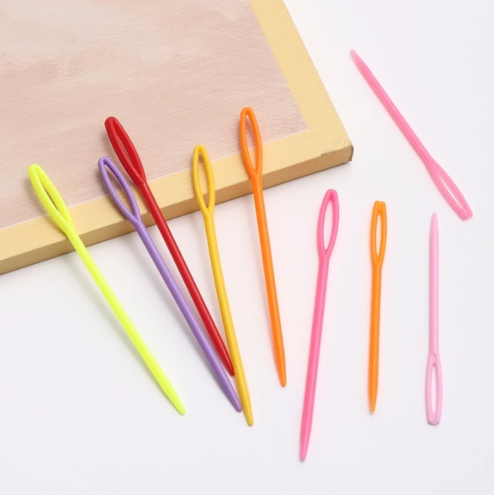 Plastic Wool Knitting Needles Seam Cross-Stitch Sewing Accessories Needlework Sweater DIY Needles