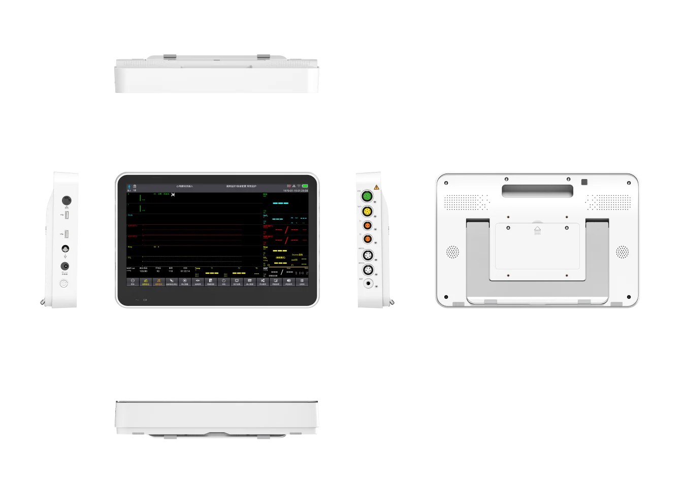 CONTEC CMS8500 Multiparameter portable vital sign monitor cardioc patient monitor