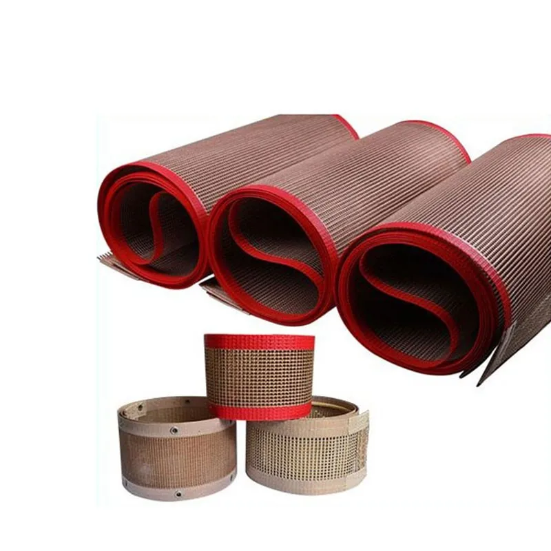Factory Wholesale Hot Sale Heat Insulation Materials Fiberglass Open Mesh Kevlar  Ptfe Mesh For Conveyor Belt
