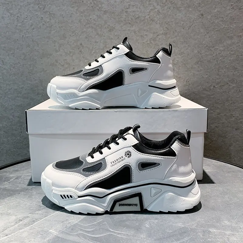 Summer Style Casual Breathable Quality Mesh 2020 Ladies Chunky Sneakers