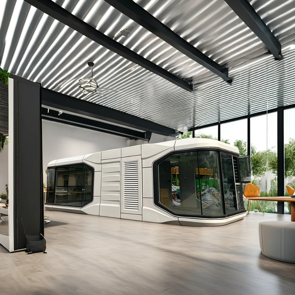 Modern Dutch Floating Foldable Capsule House Unique Water Tank Design for Hotel Warehouse Applications Product Category Villas