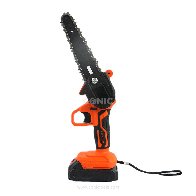 Portable 6 Inch Mini Cordless Battery Chain Saw, Rechargeable Lithium Battery Chain Saw
