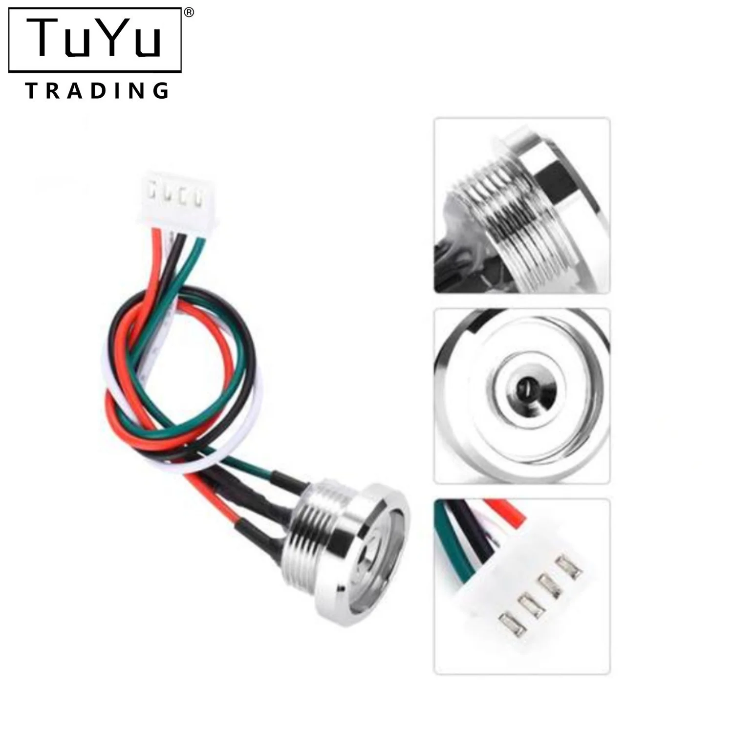 iButton Key DS1990a ibutton TM card Probe Reader DS9092L with LED light for DS1990 TM1990 Stock