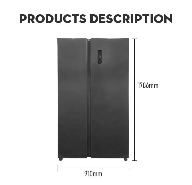 Household refrigeration equipment - Vertical double door refrigerator freezer