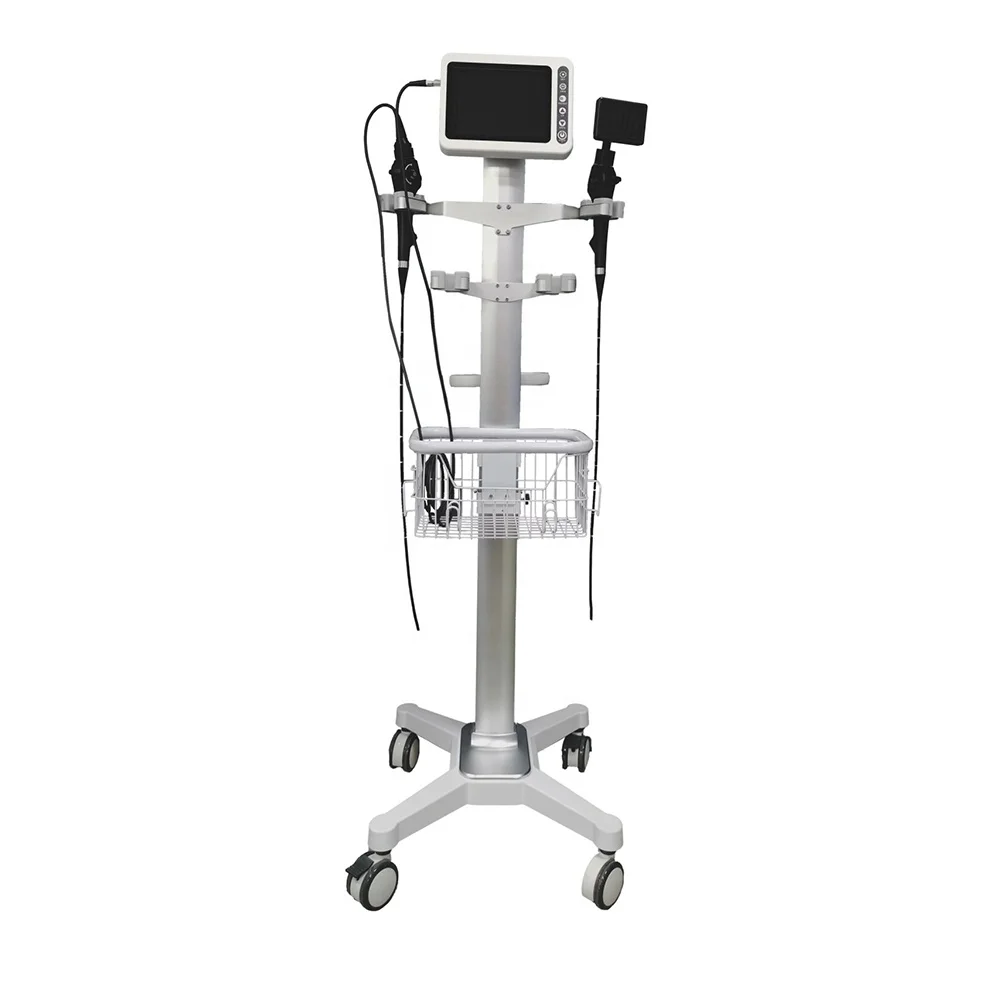 LTEV21 Hospital Medical Trolley High Definition Monitor Reusable Video Endoscope Laryngoscope for Neonate