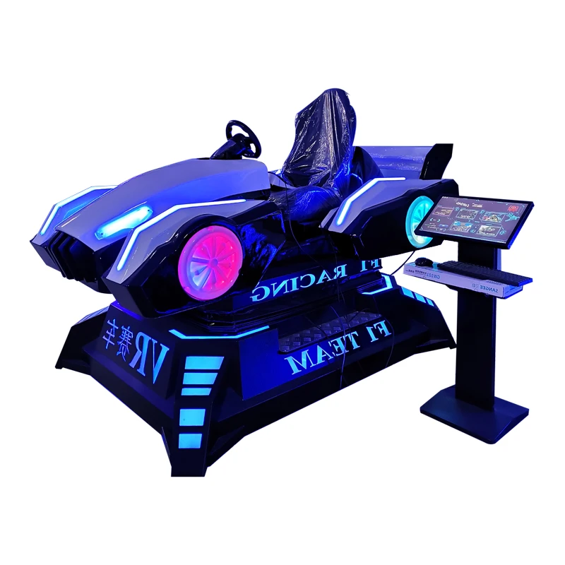 Theme Park Amusement Park VR F1 Racing Car Vr Equipment Racing Games Car Driving Simulator 3DOF Vr Simulator For Sale
