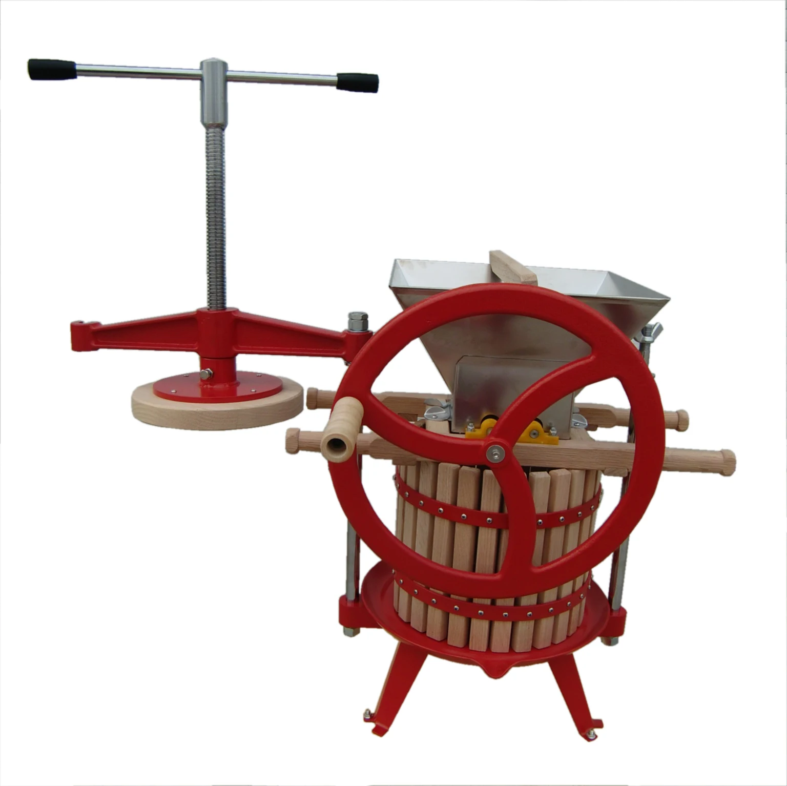 Household Harvest Bounty Apple Cider Press Grape juicer and fruit crusher