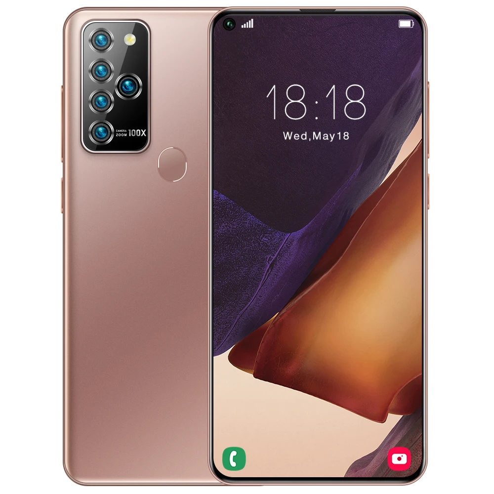 Note25 U + 12 Гб 512 заводская цена экран Android телефон с 5800 мач портативный Mobail Dual Sim для 7 2 дюймового