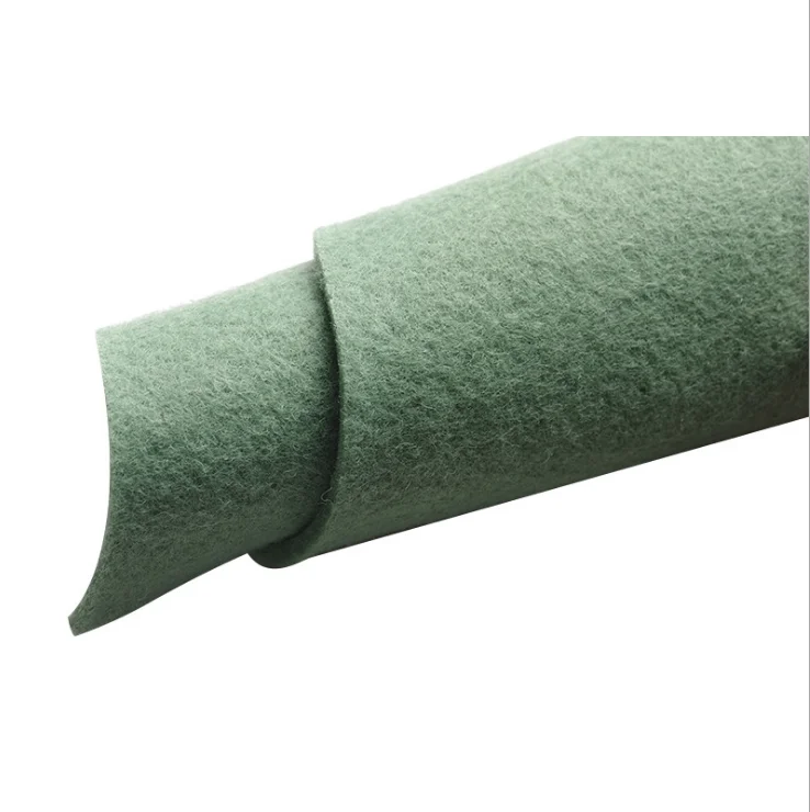 
Manufacturers supply 100% polyester felt needle-punched nonwoven fabric for table mats and carpet mats 