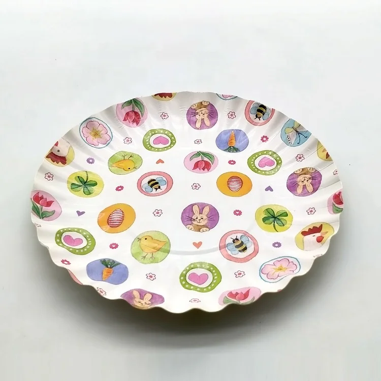 Fully automated paper plate machine produces and sells high-quality gold white customized food-grade paper plates