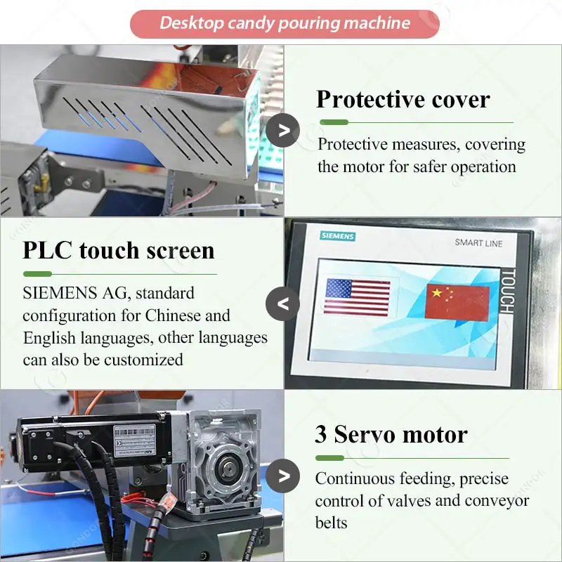 Italian Lollipop Mint Ring Candy Make Maker Small Manual Home Gummy Bear Production Line Deposit Equipment Machine
