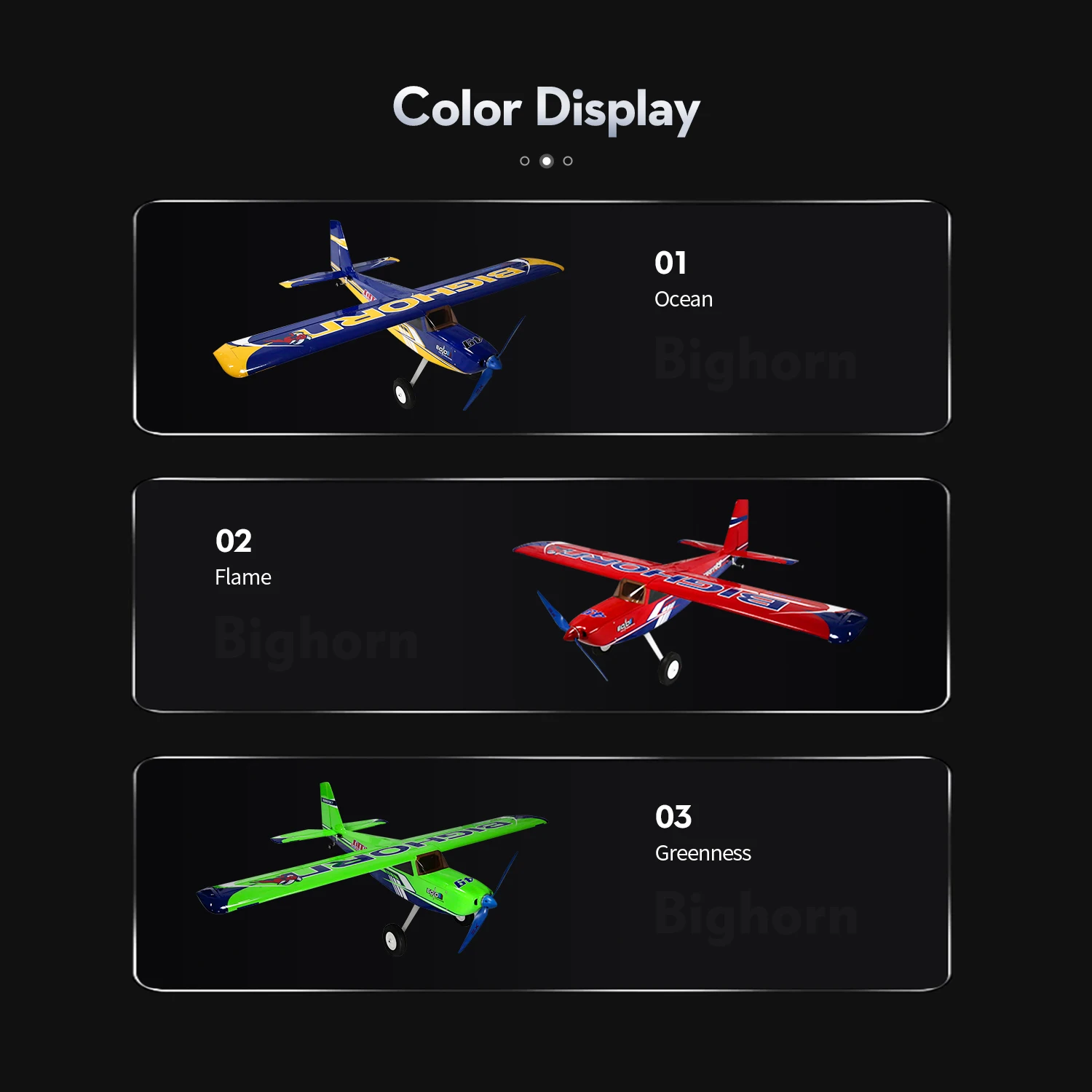 OMPHOBBY BIGHORN pro 49 Inch Balsa Airplane 1250mm Support 3D Flight ARF Version RC Model Aircraft For 14+