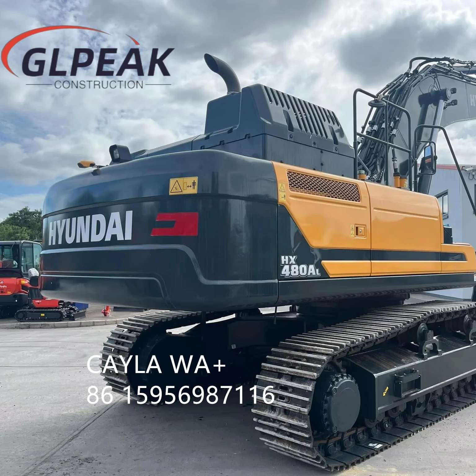 Top Factory High Work Efficient Used hyundai 480 in Stock Good Quality on Hot Sale