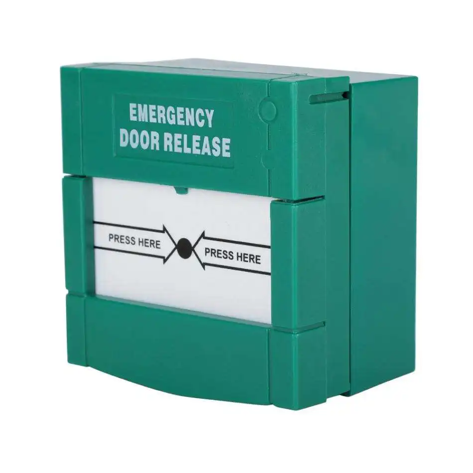 VIANS Switch Door Release With Cover Home Office apartment building Emergency Push Fire Alarm Exit  Button