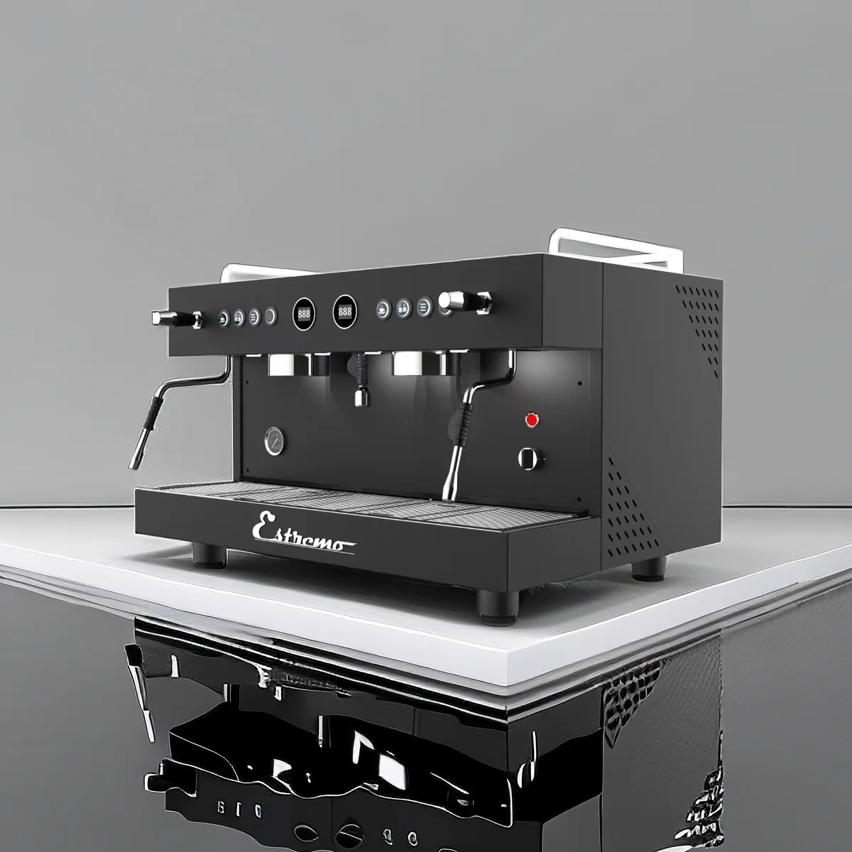 New Arrival Multi-purpose Dual Group 11L Boiler Electric Control Espresso Commercial Coffee Machine For Coffee Shop