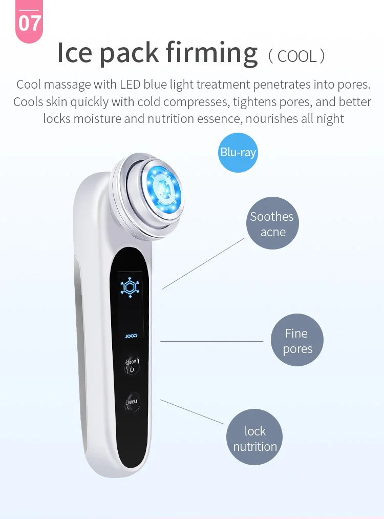 2023 new UPDATED RF Radio Frequency Facial Device  - Portable Handheld RF Machine for Face v face lifting massager