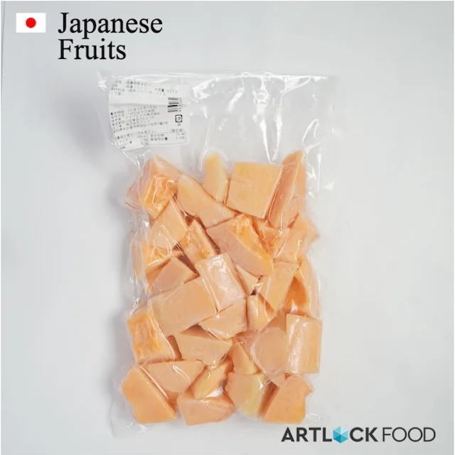 Best Brand Frozen Fruit Melon(cantaloupe) made in Japan