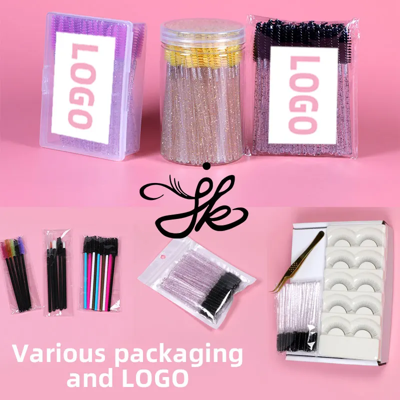 50 шт. розовая тушь для ресниц