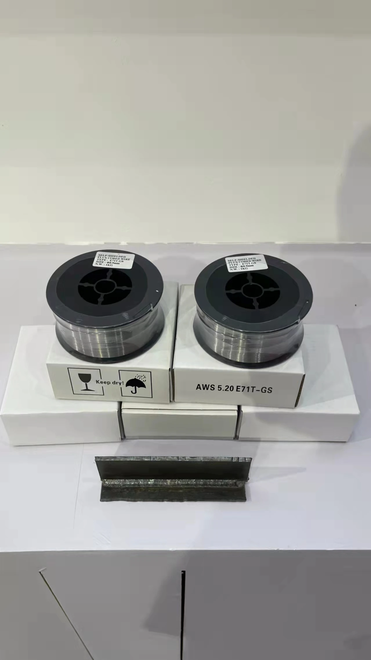 factory direct sale industry 1KG 5KG No Gas Self Shielded AWS E71T-GS flux cored welding wires