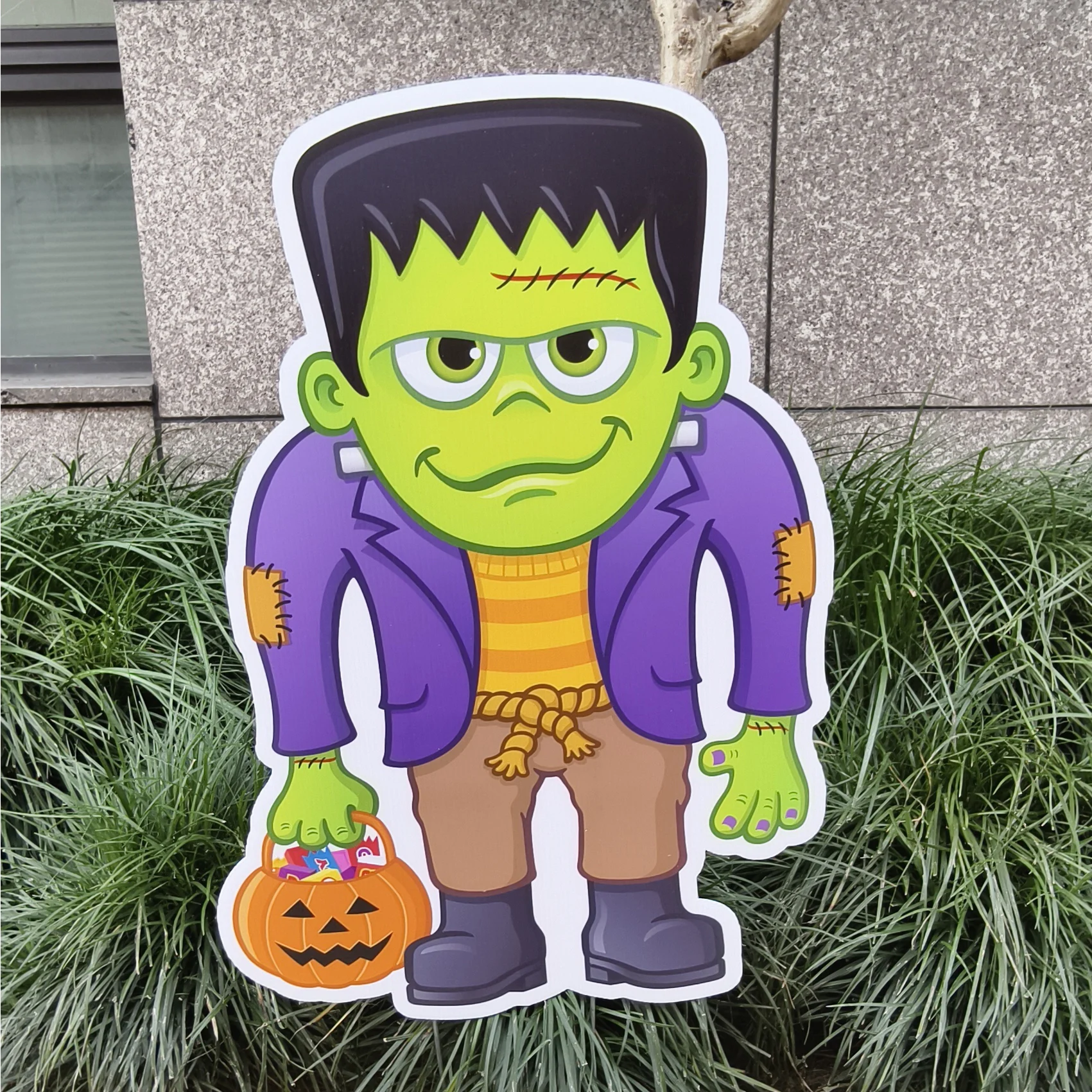 custom outdoor PP plastic corrugated board conflute sheets event lawn sign coroplast yard advertising signs