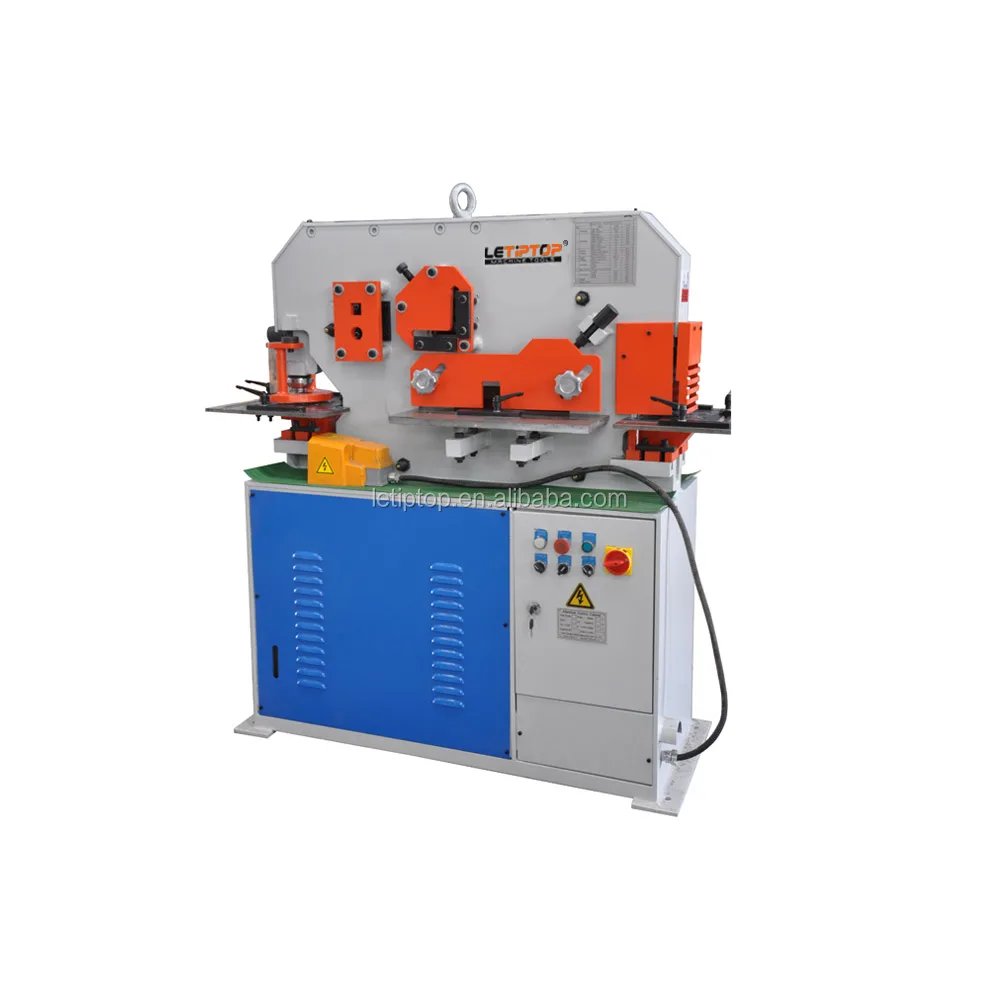 High rigidity machining frame China LETIPTOP universal type hydraulic ironworker