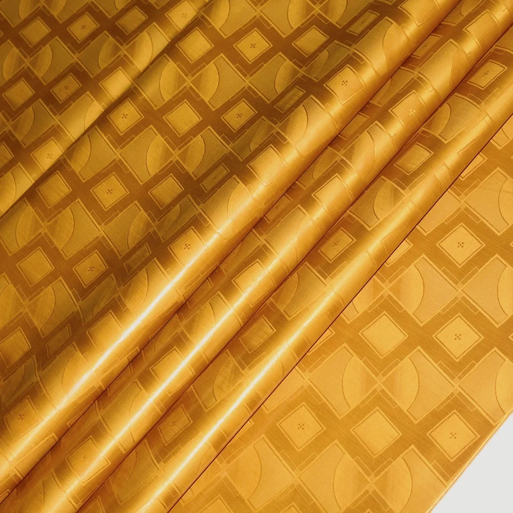 Manufacture Wholesale Bazin Riche Original 2024 Cotton Shadda 160CM Width African Jacquard Fabric High Quality Guinea Brocade