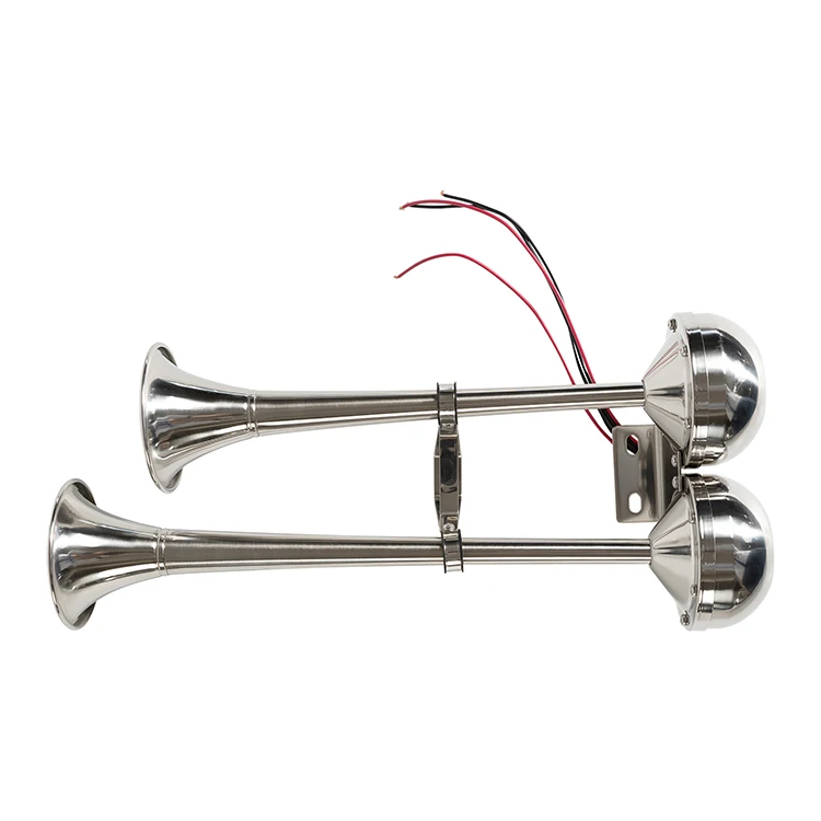 China factory direct sale customized heavy duty semi truck part dual round air horn for volvo