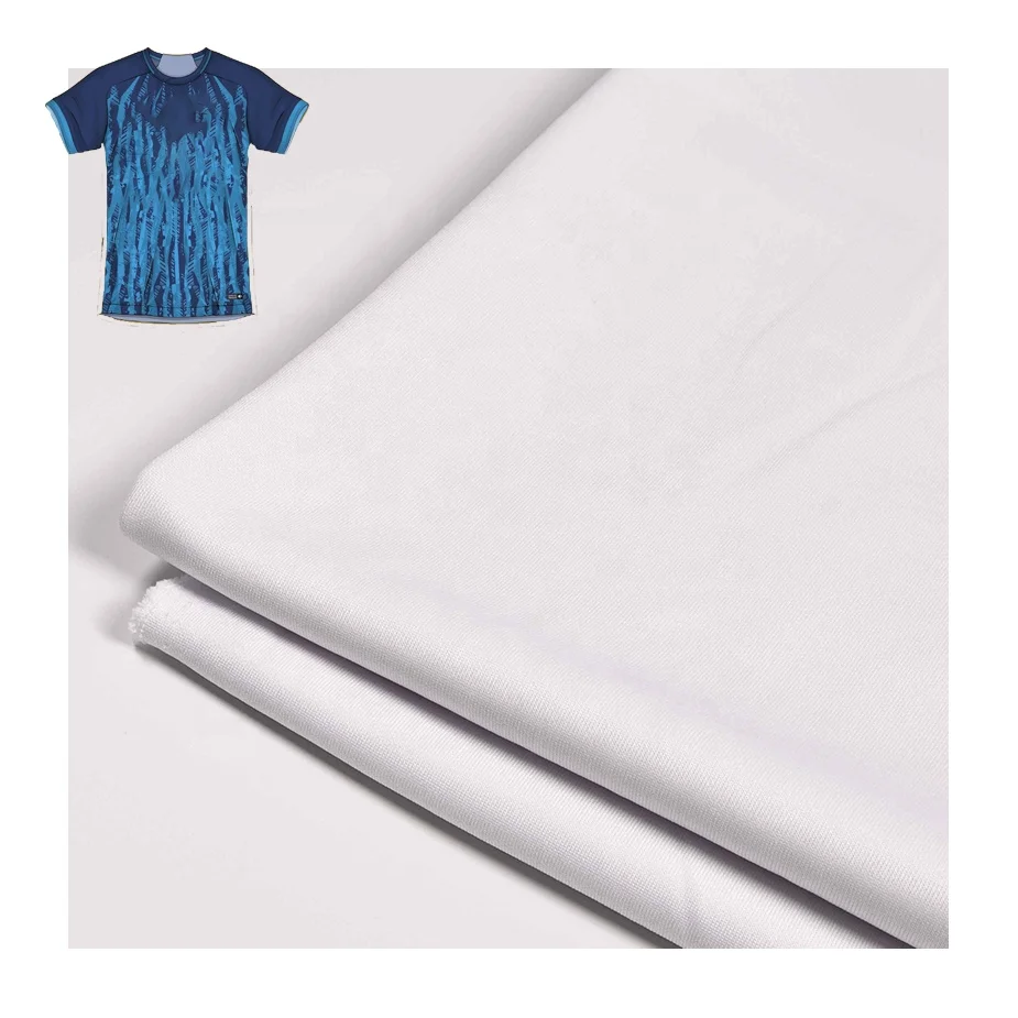 Wholesale Soft And Comfortable 75d Interlock 100% Polyester Jersey Fabric Telas For Sublimation Printing fabric