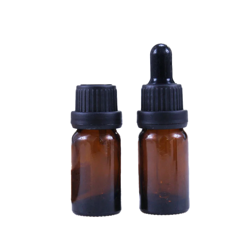 Wholesale 10ml Brown Amber Glass Essential Oil Bottle