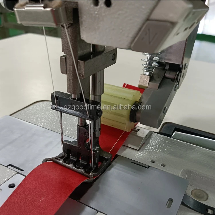 6620 Extended triple feeding synchronous double needle sewing machine for sofa luggage seat cushion tents swimming pool cover