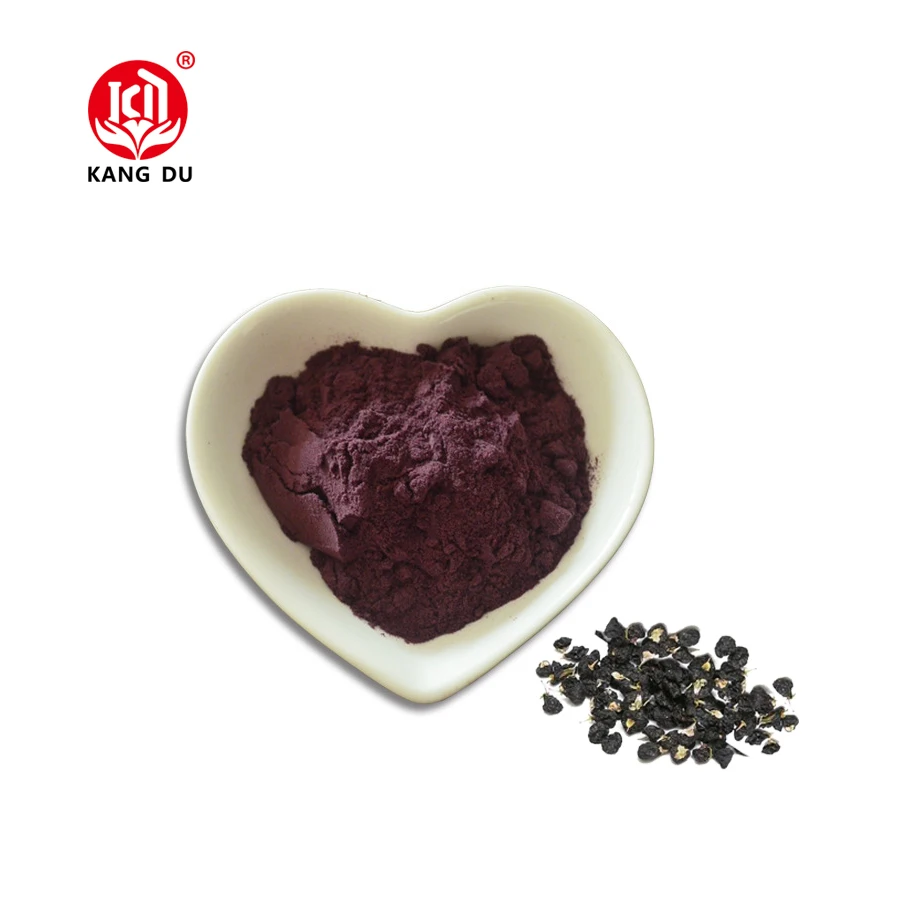 Натуральный растительный экстракт, водорастворимый порошок черной волчьей ягоды, порошок Лиция рутеникума