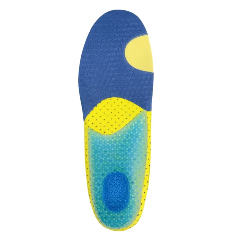 Silicone Cushioning Shock Absorption Sports Insoles EVA Running Heel Pain Relief Insoles for shoes