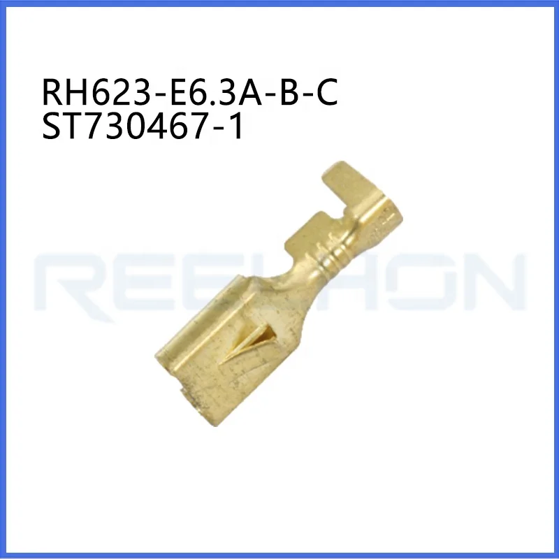 KET ST730467-1 Waterproof Terminal in Brass Wire To Wire Contact Terminal Automotive Connector DJ623-E6.3A-B-C