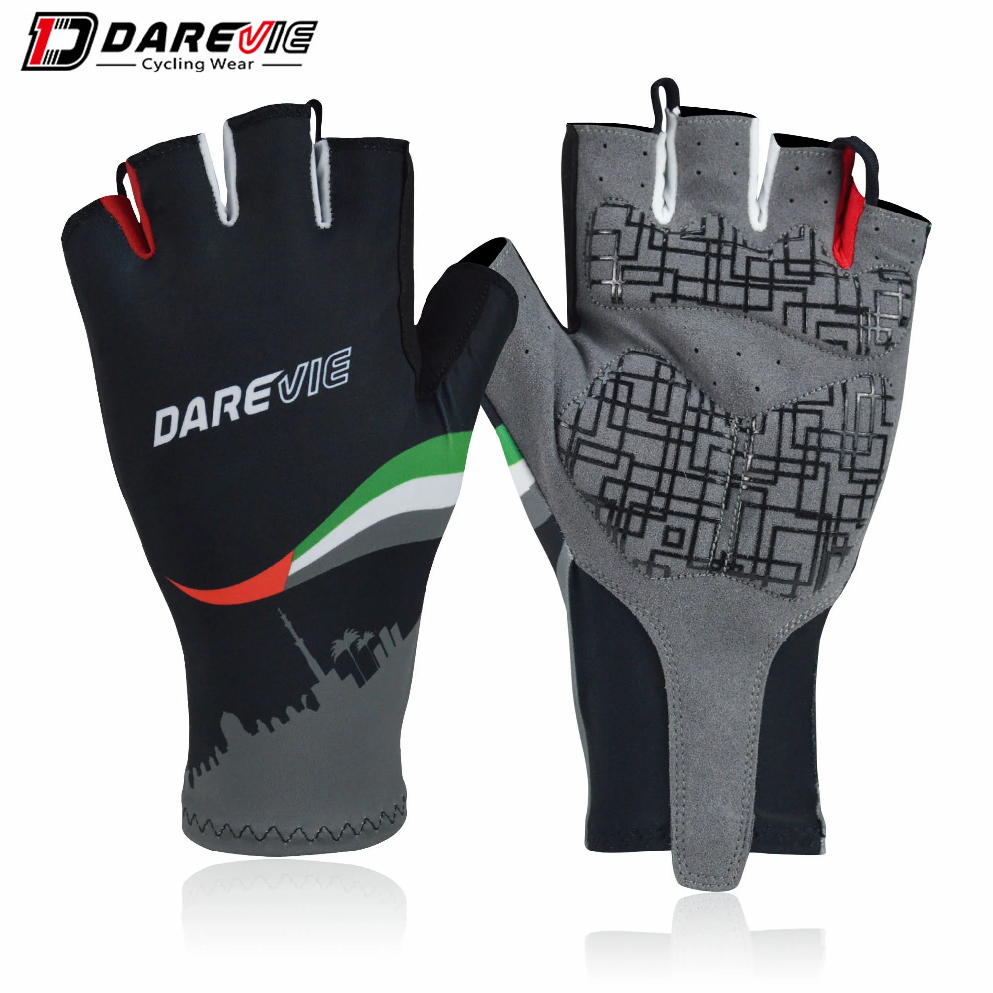 Darevie Gym Gloves Fitness Weight Cycling Gloves Wholesale Half Finger New with Straps Men Women Unisex Summer Products 1-2 Days